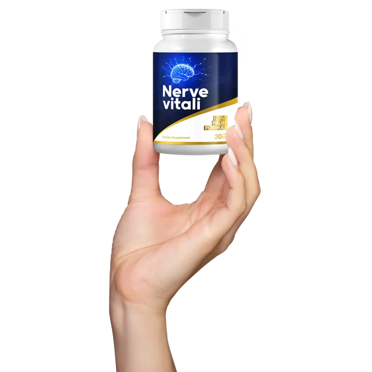NerveVitali Joint & Mobility Supplement Bottle (Front Label)